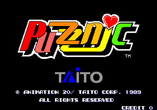 Screenshot of the original TAITO coin up